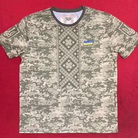 Футболки с полной запечаткой: Піксель Слава Україні